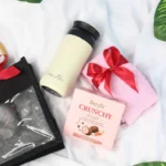Gift Set Face Towel with Chocolate